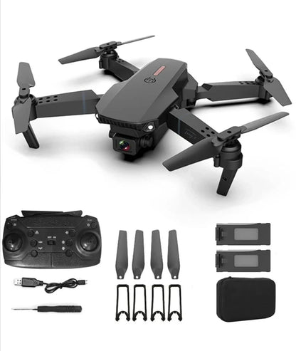TodFod E88 pro Drone 4k HD foldable with Camera HD mini 720p Live Video Drone